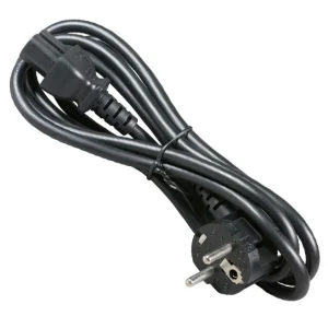 کابل برق سه پین منبع تغذیه کامپیوتر بافو مدل 3x1.5mm-EU-C15 طول 5 متر