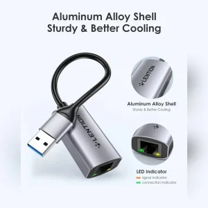 مبدل USB به RJ45 لنشن مدل HU604