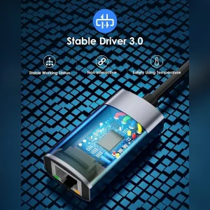 مبدل USB به RJ45 لنشن مدل HU604