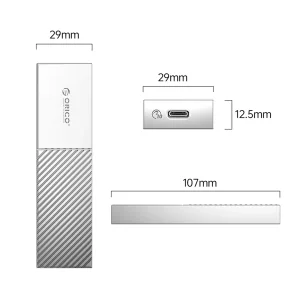 قاب M.2 NVMe/NGFF(SATA) SSD اوریکو مدل FV09C3-G2