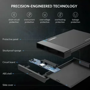 باکس تبدیل SATA به USB3.1 یوگرین مدل US221-50743