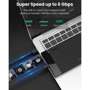 باکس تبدیل SATA به USB3.1 یوگرین مدل US221-50743