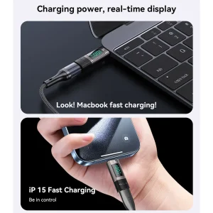 مبدل USB-C به USB-C یسیدو مدل GS24 PD 100W