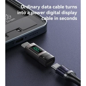 مبدل USB-C به USB-C یسیدو مدل GS24 PD 100W