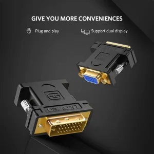 مبدل DVI به VGA یوگرین مدل 20122-UG