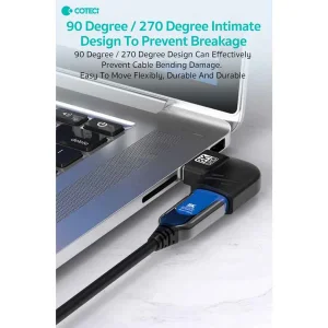 مبدل HDMI کوتتسی مدل 87605 نوع L-TYPE
