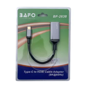 مبدل USB-C به HDMI بافو مدل 8K مدل BF-2638