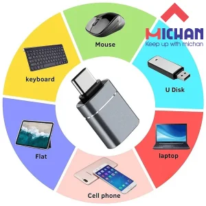 مبدل USB 3.0 به USB-C میچان مدل G6