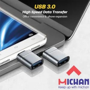 مبدل USB 3.0 به USB-C میچان مدل G6