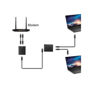 مبدل 2 پورت یوگرین مدل CM210-50923 بسته دو عددی