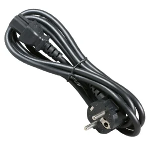 کابل برق 3 پین منبع تغذیه بافو مدل EU-C15 3Cx1.5MM طول 0.75 متر