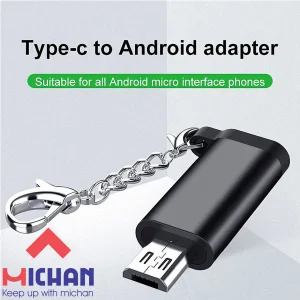 مبدل USB-C به MICROUSB میچان مدل S1