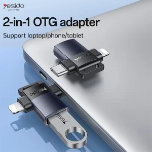 مبدل USB-C  به لایتنینگ OTG یسیدو مدل GS35