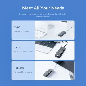 قاب اس اس دی اکسترنال NVMe M.2 اوریکو مدل M2PVC3-G20