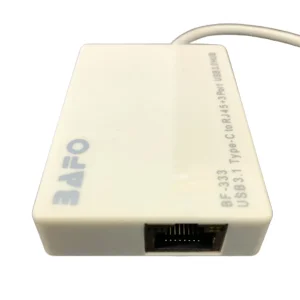 مبدل USB-c به USB 3.0 و LAN بافو مدل BF-333