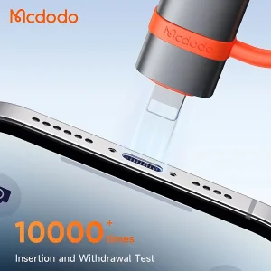 مبدل USB-A به لایتنینگ مک دودو مدل OT-2600 Silicone hook