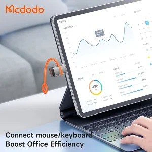 مبدل USB-A به لایتنینگ مک دودو مدل OT-2600 Silicone hook