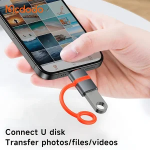 مبدل USB-A به لایتنینگ مک دودو مدل OT-2600 Silicone hook