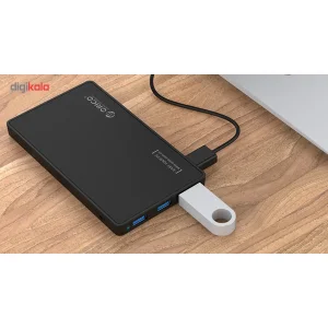 قاب اکسترنال هارددیسک 2.5 اینچی USB 3.0 اوریکو مدل 2588H3 به همراه هاب