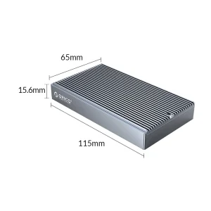 باکس SSD دوسینی M.2 NVMe و NGFF مدل M2NV01-C3