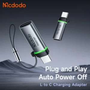 مبدل لایتنینگ به usb-c مک دودو مدلOT-601
