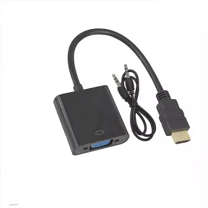 مبدل HDMI به VGA بافو مدل 5855 به همراه کابل AUX