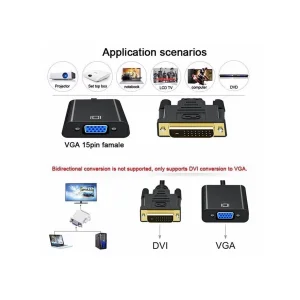 تبدیل DVI 24+1 به VGA بافو مدل BF-3365