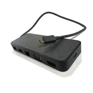 مبدل USB-C به HDMI / VGA / LAN / USB-C / USB-A اچ پی مدل Travel Dock