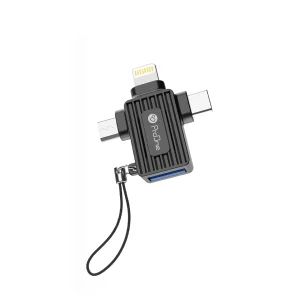 مبدل لایتنینگ به USB-C / USB / micro USB پرووان مدل PCO10
