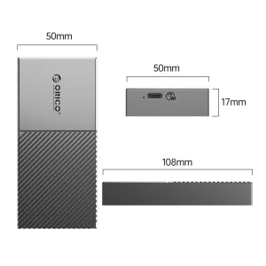قاب M.2 NVMe SSD مدل M208C3-U4