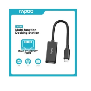 مبدل USB-C به HDMI رپو مدل XD10