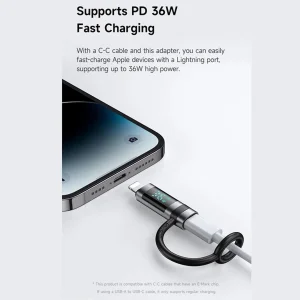 مبدل USB-C به لایتنینگ مک دودو مدل OT-261