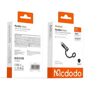 مبدل USB-C به لایتنینگ مک دودو مدل OT-261