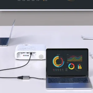 مبدل USB-C به VGA لنشن مدل UC-1080VGA