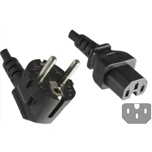 کابل برق 3 پین منبع تغذیه بافو مدل EU-C15 3Cx1.5MM طول 2 متر