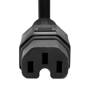 کابل برق 3 پین منبع تغذیه بافو مدل EU-C15 3Cx1.5MM طول 2 متر