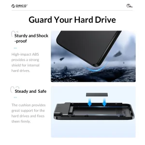 قاب هارددیسک اکسترنال 2.5 اینچی USB3.0 اوریکو مدل 2588U3-V1