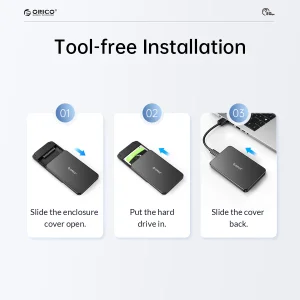 قاب هارددیسک اکسترنال 2.5 اینچی USB3.0 اوریکو مدل 2588U3-V1