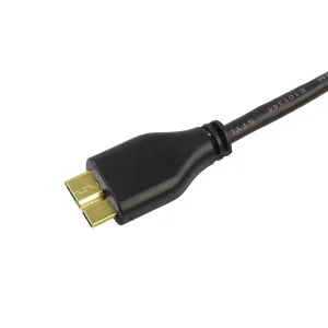 کابل هارد USB3.0 بافو مدل AM-MB3-GLD-150 طول 1.5 متر