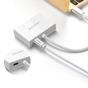 مبدل USB -C به VGA/HDMI یوگرین مدل 30843-MM123