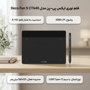 قلم نوری ایکس پی-پن مدل Deco Fun S CT640