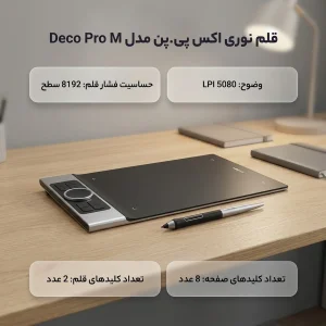 قلم نوری اکس پی.پن مدل Deco Pro M