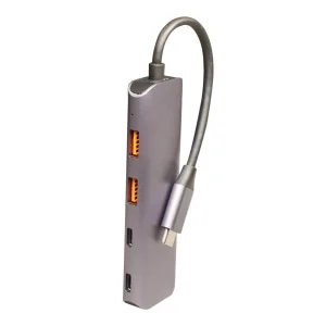 هاب 4 پورت usb-C و USB 3.0 کی نت مدلHC321