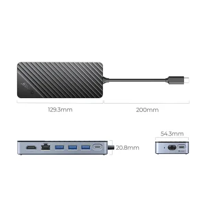 هاب 8 پورت USB-C اوریکو مدل OM28PR-G2