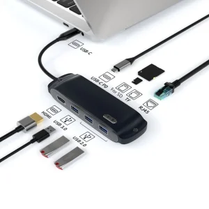 هاب 8 پورت USB-C کوتتسی مدل 160050ZQ