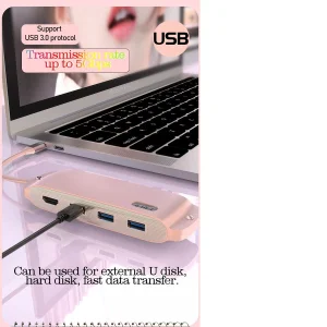 هاب 8 پورت USB-C کوتتسی مدل 160050ZQ