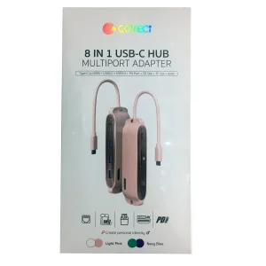 هاب 8 پورت USB-C کوتتسی مدل 160050ZQ
