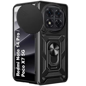 کاور اسپارتان مدل Defender Armor مناسب برای گوشی موبایل شیائومی Redmi Note 14 Pro Plus به همراه بندآویز و پاپ سوکت