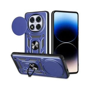 کاور اسپارتان مدل Defender Armor مناسب برای گوشی موبایل شیائومی Redmi Note 14 Pro Plus به همراه بندآویز و پاپ سوکت