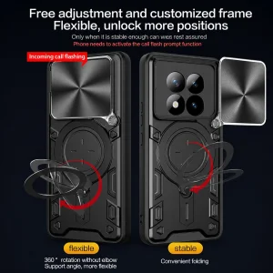 کاور اسپارتان مدل Magnet Ring مناسب برای گوشی موبایل شیائومی Xiaomi 15T Pro